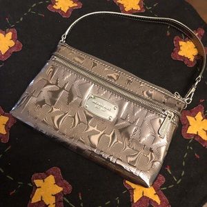 Michael Kors Pewter wristlet